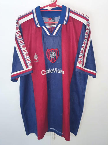 Camiseta San Lorenzo Luanvi 1999 Titular Pipi Romagnoli #10