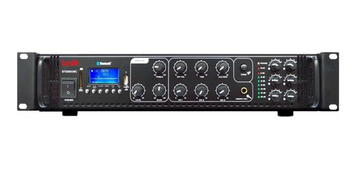 Amplificador Prodj St2250bc Stereo 6 Zonas 250w Bluet Pro Dj