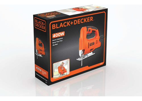 Serra Tico-tico Elétrica 400w 127v Js10-br Black&decker