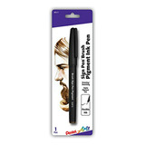 Pluma Pincel Sign Pen, Tinta Sepia, 1 Pack, Negro