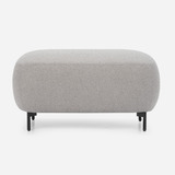 Pouf Grand Medium Tela Gris