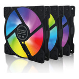 Easy Cloud Ventiladores Rgb De 4.724 In De Hasta 1800 Rpm, E