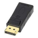 Cable Adaptador Convertidor Displayport Dp A Hdmi Full Hd