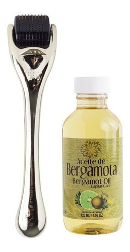 Aceite De Bergamota Lenico 120 Ml + Dermaroller Lenico 0.5mm