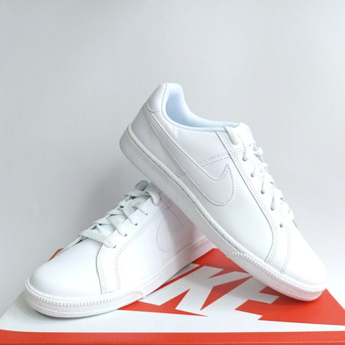 Tenis Nike Mujer Court Royale Blancos Piel Originales / #4mx