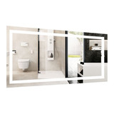 Espejo Para Baño Con Luz Led Integrada 65x115cm