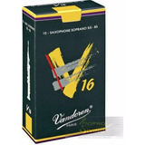 Palhetas Vandoren V16 P/ Sax Soprano (caixa Com 10) - Nº 2,5