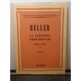 Adp Heller 30 Estudios Progresivos Para Piano / Ricordi 1990