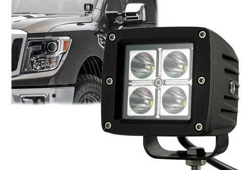 Luz Foco Led 12w, Alta Intensidad 4x4