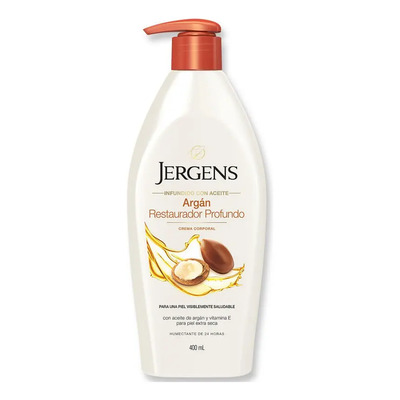 Jergens Crema Corporal Restauradora Profunda con Aceite de Argán, 400ml | MercadoLibre
