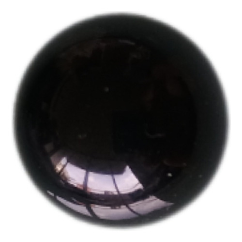 Obsidiana Negra Natural Esfera  14 Mm