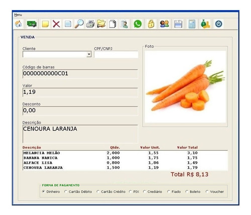 Programa Pdv Hortifruti Sacolão Padaria Lojas Em Geral