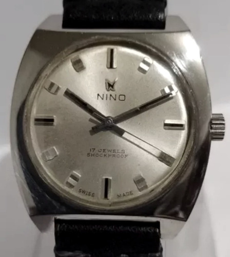 Fino Reloj Suizo Nino Automático De Los '60s Vintage Hermos 