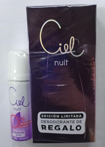 Perfume Ciel Nuit Con Deo Pack 1 Unidad
