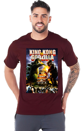 Playeras King Kong Vs Godzilla Diseño 022 Playeras Beloma