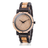 Bobo Bird Relojes De Madera Retro Natural Para Hombres Reloj