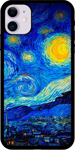 Funda Para Celular Diseño Noche Estrellada Van Gogh #3