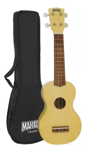 Ukelele Soprano Mahalo Mk1 Con Funda - Colortransparent But