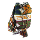 Mochilas Wayuu Originales Unicolor Bolsos Tejidas A Mano