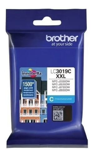 1 Tinta Brother Lc3019 Xxl Original Magenta/cyan/yellow Civa