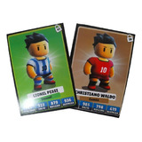 Cartas Stumble Guys Lionel Messi Y Ronaldo - Pessi Vs. Waldo