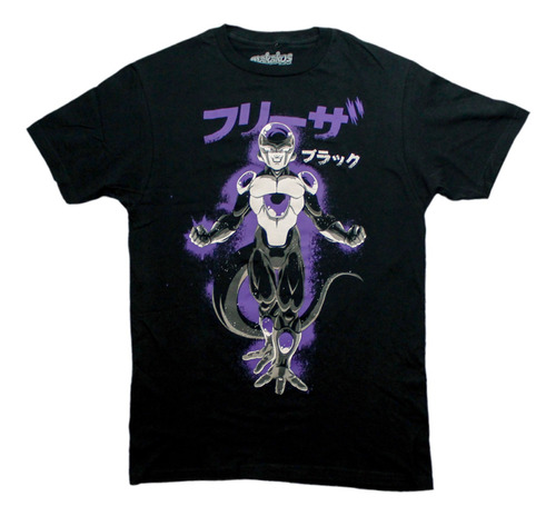 Playera Dragon Ball Black Freezer 2 Camiseta Oversized Gym