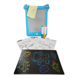 Tableta Dibujo Led Niños Iluminada Luz Led Magic Pad Niños