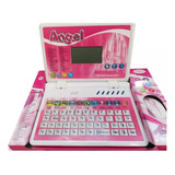 Computador De Juguete Didactico Y Educativo Para Niña Rosa