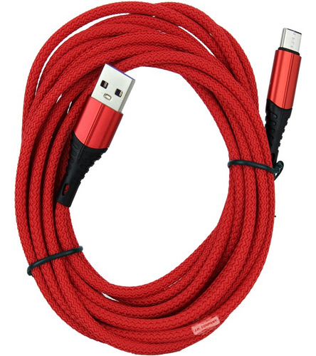 Cable Usb Reforzado Carga Rápida 3m V8 A-150