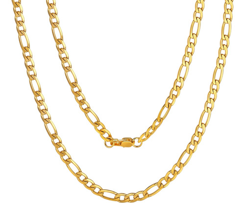 Collares De Oro Para Mujeres, Hombres, Cadena, Gargantilla 4