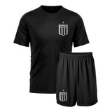 Conjunto Deportivo Remera Y Short  Estudiantes  Plata  - D5