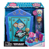 Disney Doorables Beyond The Door Elsa's Bedroom Playset,