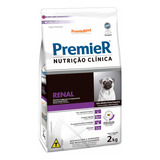 Ração Premier Nutrição Clínica Renal Cão Adulto Mini 2 Kg