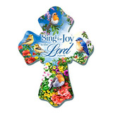 Gelsinger Dba Glow Decor Wall Cross-sing For Joy (6  X 8 )