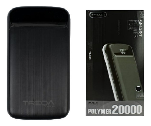 Cargador Power Bank 20000mah Treqa Pantalla Led