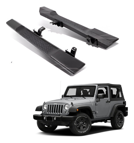 Estribos Jeep Wrangler Rubicon Jk 2007 A 2017 2 Puertas