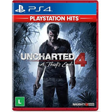 Uncharted 4: A Thief's End  Sony Ps4  Físico
