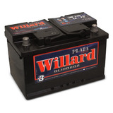 Bateria Willard 12x75 Ub 740 Auto - Camioneta Instalada!!