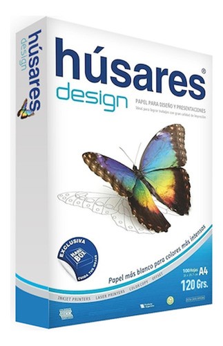 Resma Husares Design 120gr 300 Hojas