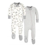 Ropa Para Bebe Pijama De Algodón Unisex Talla 12 Meses