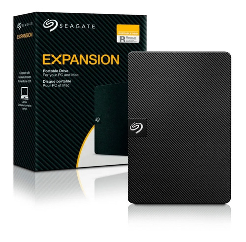 Hd Externo Seagate Expansion 4tb Usb 3.0 Portátil Preto (stkm4000400)