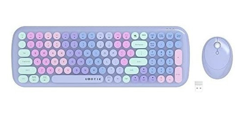 Set De Teclado Y Mouse Gamer Inalámbricos Ubotie Teclado