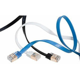 20ft U / Ftp Flat Design Cat7 Cable De Cobre Ethernet Rj45 B