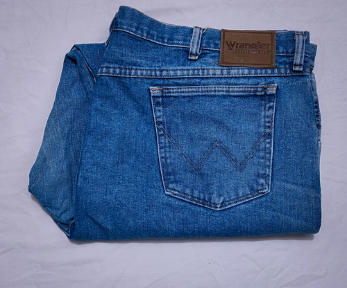 Jeans Hombre Americano Wrangler 46/30 Celeste Oscur Talla 60