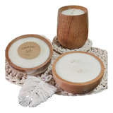 Kit Velas Aromáticas De Soja Perfumadas Artesanales