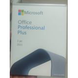 Office 2021 Professional Plus Caja & Sticker 1 Pc