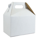 10 Caja Boxlunch Grande Micro Blanco