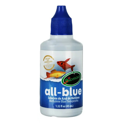 Biomaa All-Blue Azul de Metileno 45ml para Peceras y Acuarios | Meses sin interés