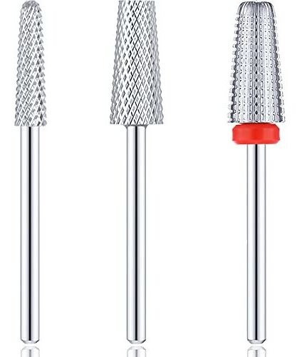 Equipo Para Decorar Uñas 3 Pieces Nail Drill Bits Set, Nail 