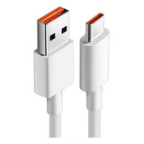 Cabo Celular Xiaomi 6a 1m Usb Tipo-c Original Até 120w